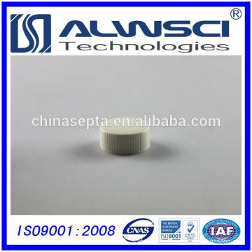 Manufacturing 24-400 White Solid Top Screw PP Cap with PTFE Silicone septa